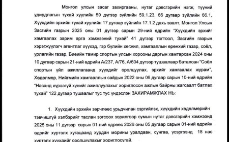 Хүүхдийн эрхийн хэрэгжилтэд хяналт тавьж ажиллах тухай